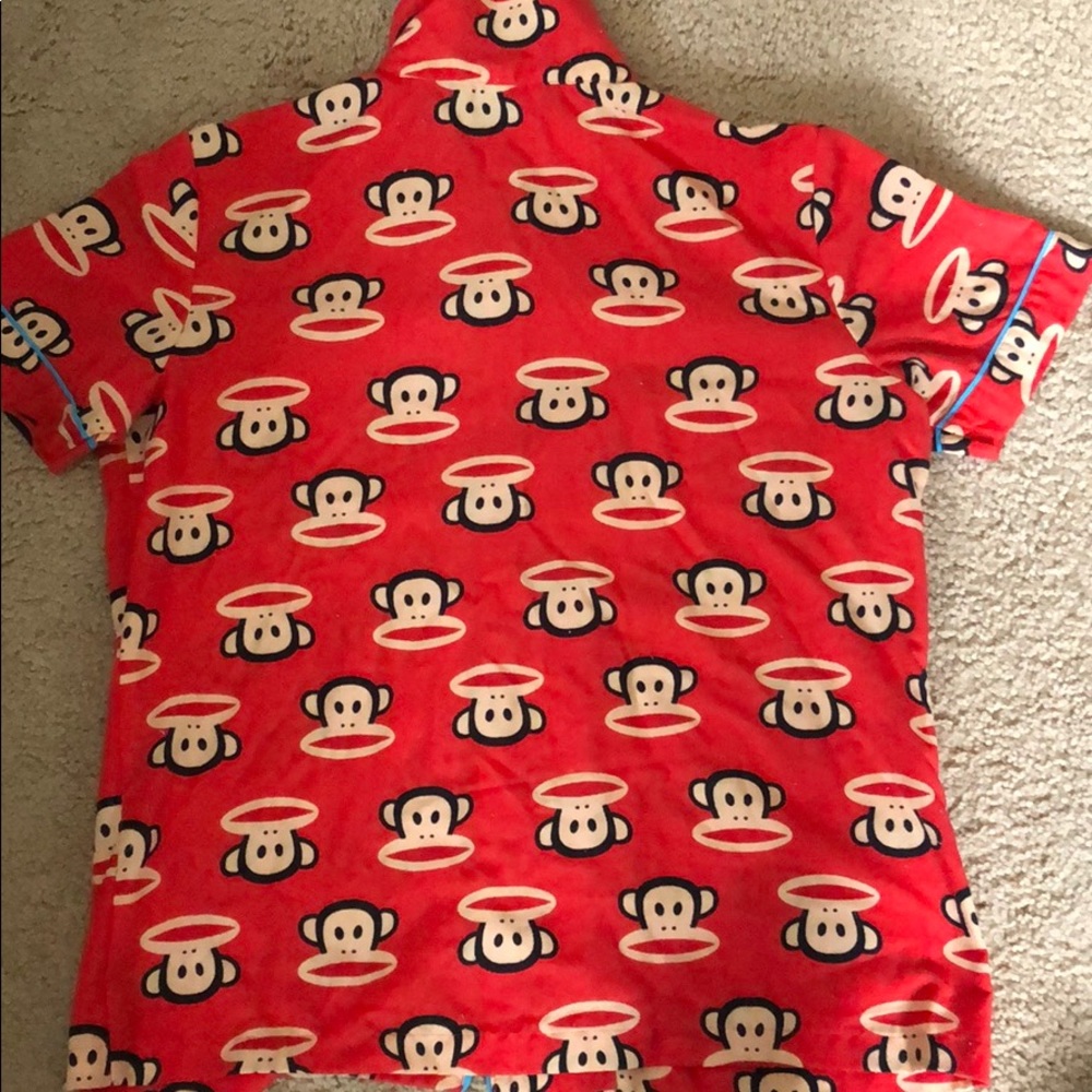Paul Frank Buttoned Down Pajama Shirt size 16 - Picture 4 of 4
